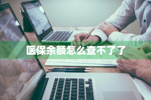医保余额怎么查不了了