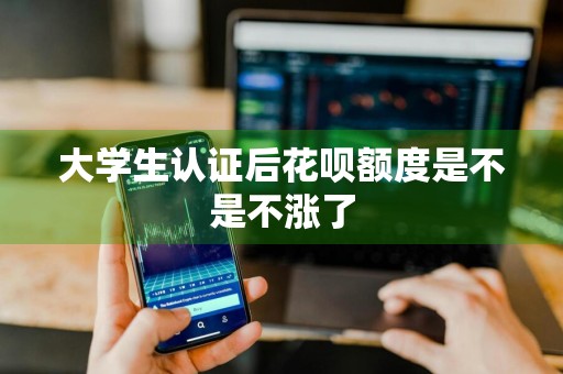 大学生认证后花呗额度是不是不涨了