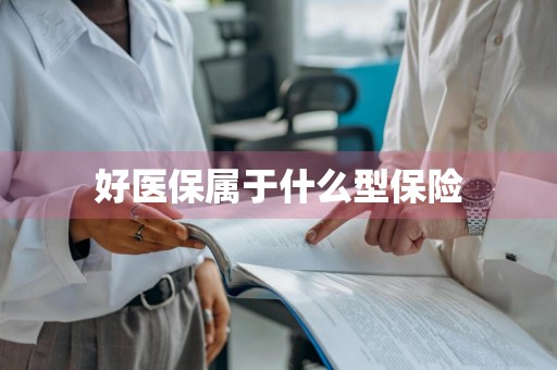 好医保属于什么型保险