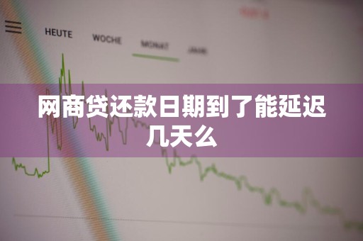 网商贷还款日期到了能延迟几天么