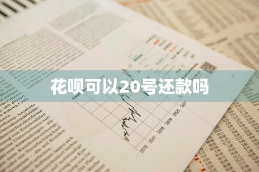 花呗可以20号还款吗