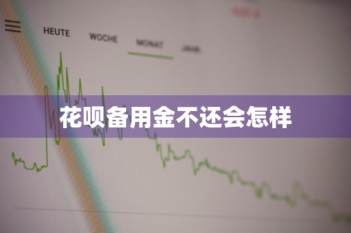 花呗备用金不还会怎样